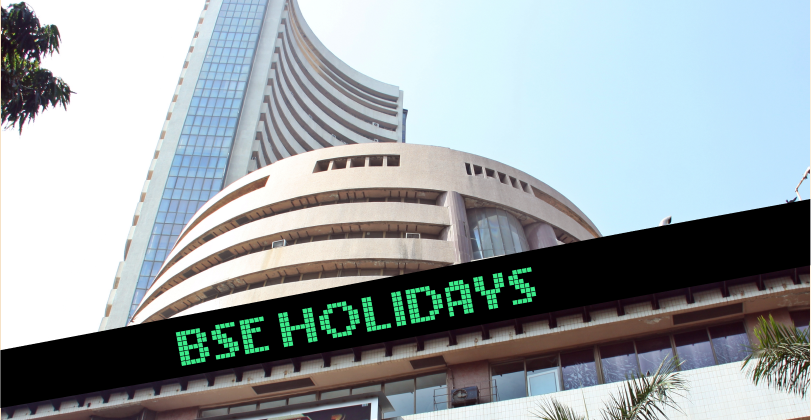 List of BSE Trading Holidays in India