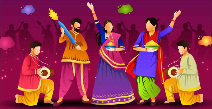 Holi Festival Celebrated in India