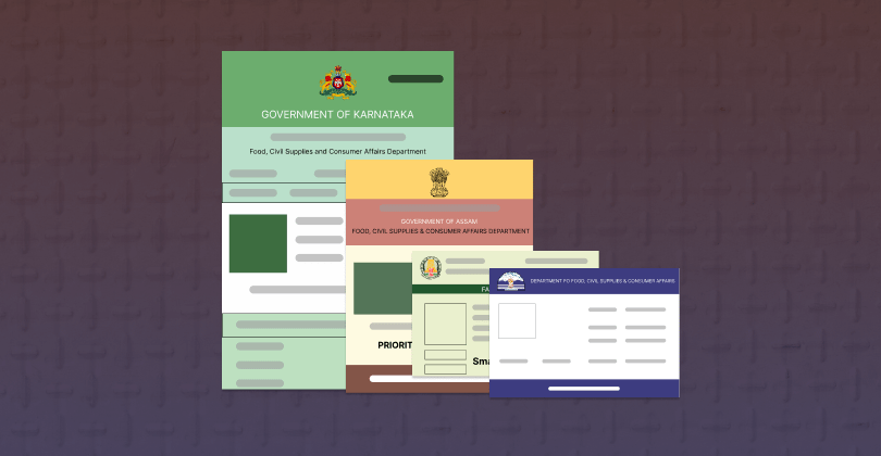 Different Types of Ration Cards 2024