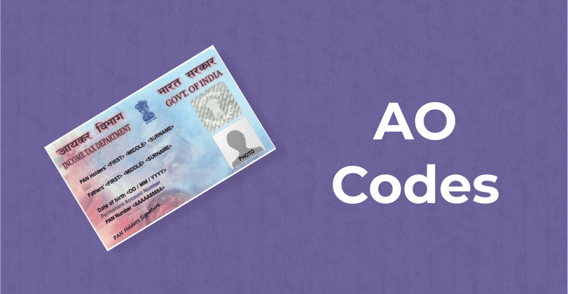 AO Codes for PAN: Types, Elements & How to Find